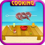 cooking bacon wrapped shrimp android application logo